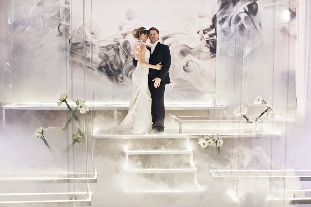 Церемония Виталия Гогунского и Ирины Маирко. Невесомость.