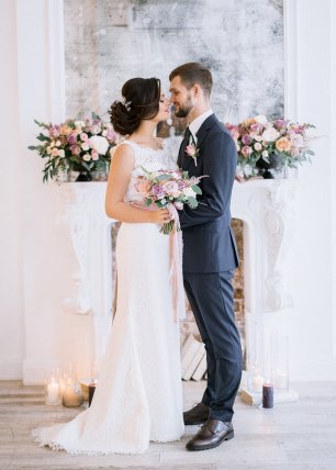 Утро невесты и фотосессия в студии