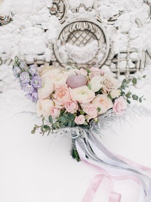 Зимний букет невесты