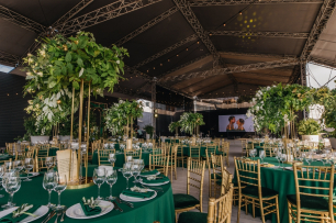 "Двое в сказочном лесу"- оформление банкетного зала