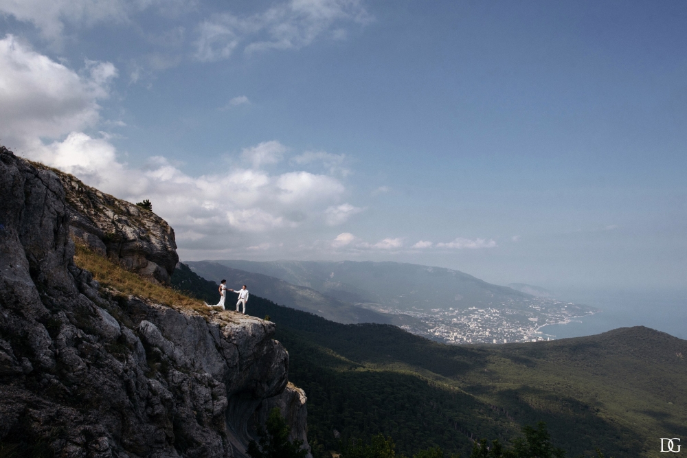 Свадебные фото на ай петри