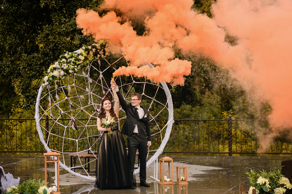 Необычное платье Невесты. Свадьба в стиле "Ловцы снов. Древо жизни"