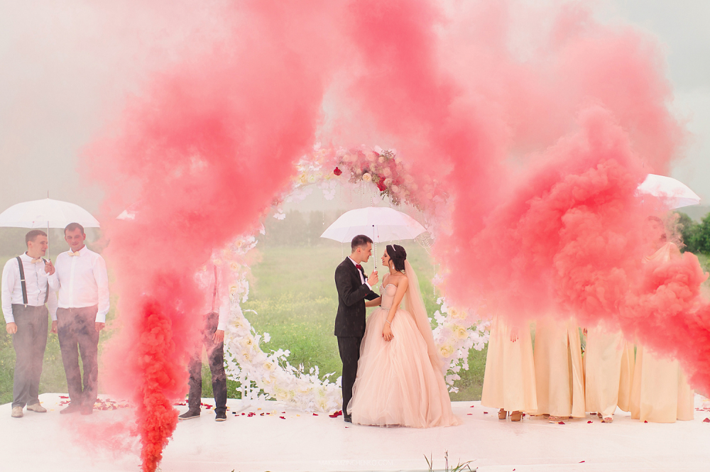 Выездная церемония за городом. Необычное завершение