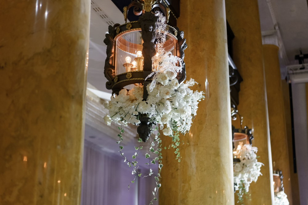 Цветочное оформление свадьбы 