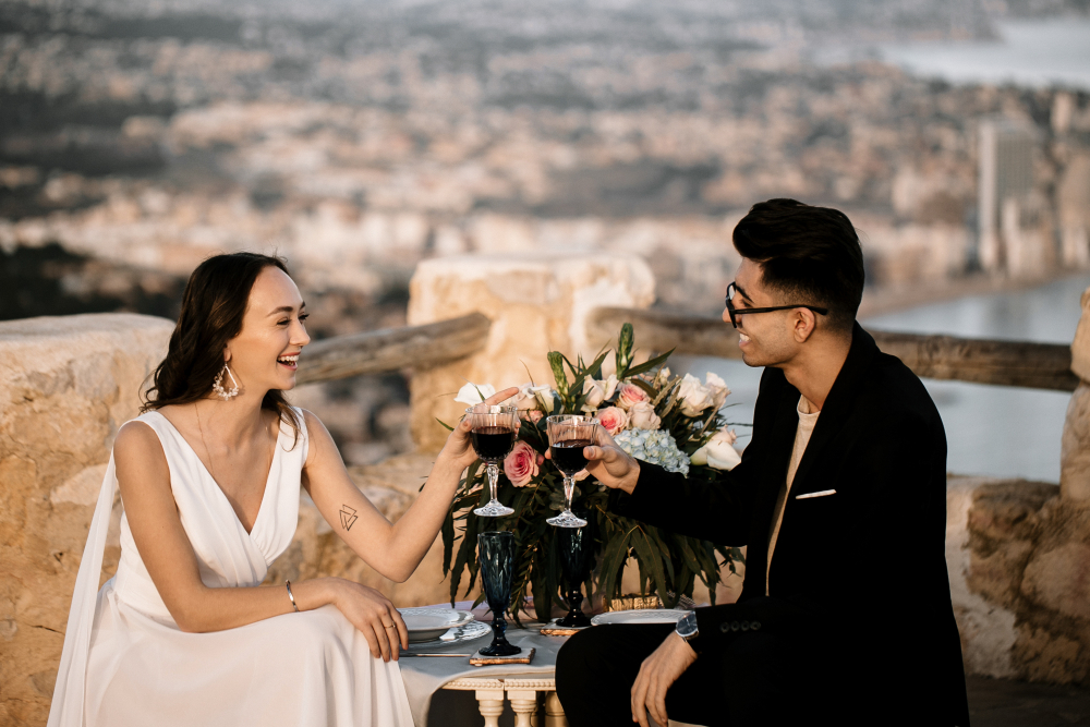 Свадьба на  двоих в Испании. 