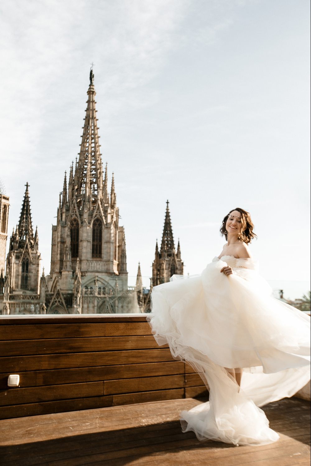 Свадьба в Барселоне.