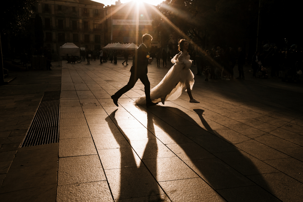 Свадьба в Барселоне.