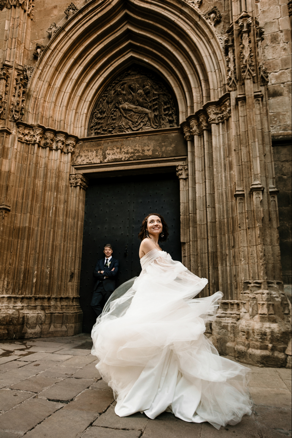 Свадьба в Барселоне.