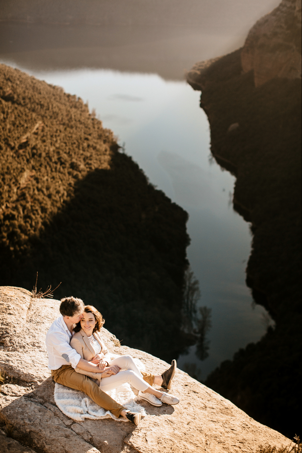 love-story в горах Испании