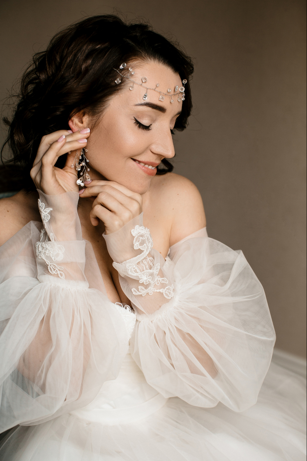 Утро невесты .