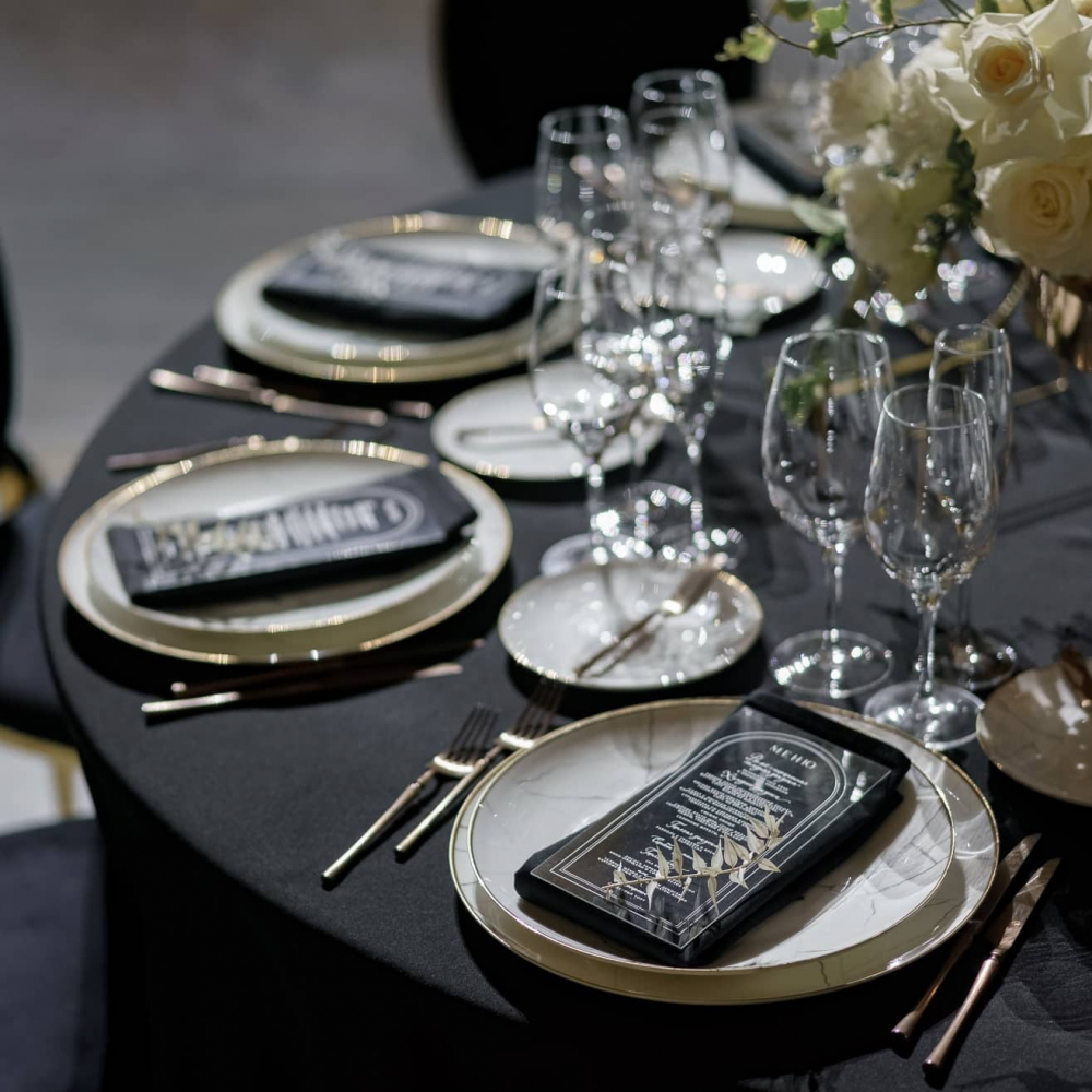 Свадебная сервировка. 