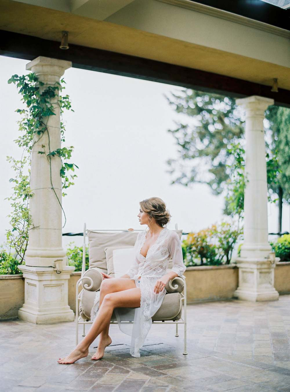 Утро невесты в Тоскане.