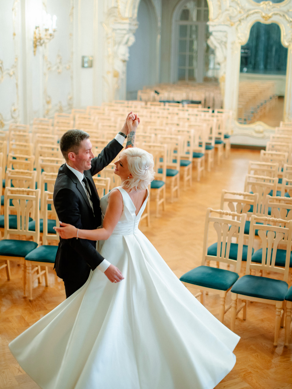 Свадьба в Петербурге.