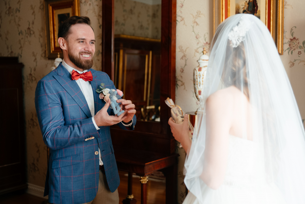 Встреча жениха  и невесты.