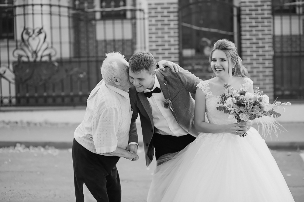 Поздравление прадедушки с днем свадьбы)