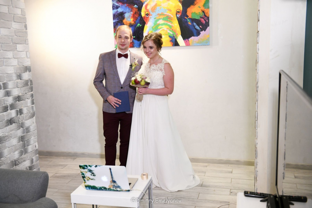 Первая Онлайн свадьба в России, фотограф: Дмитрий Емельянов