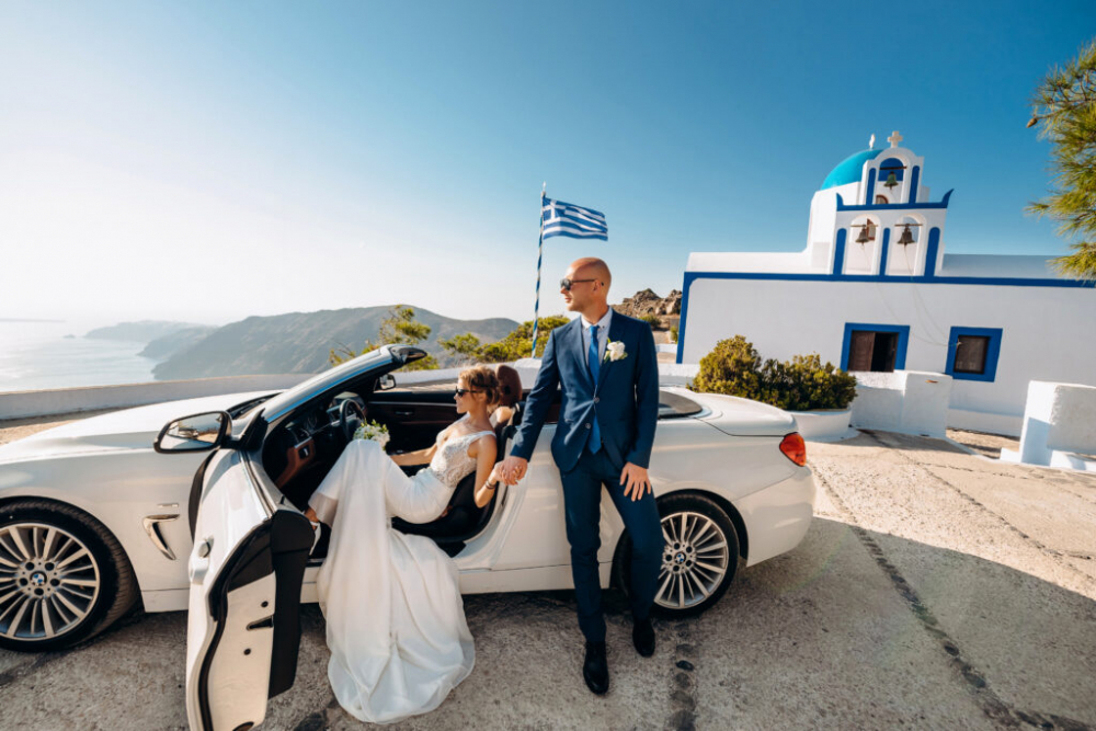 Свадьбы на Санторини | Агентство Julia Veselova