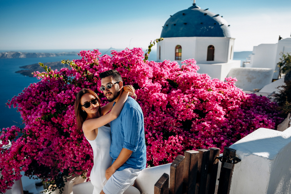 Свадьбы на Санторини | Агентство Julia Veselova