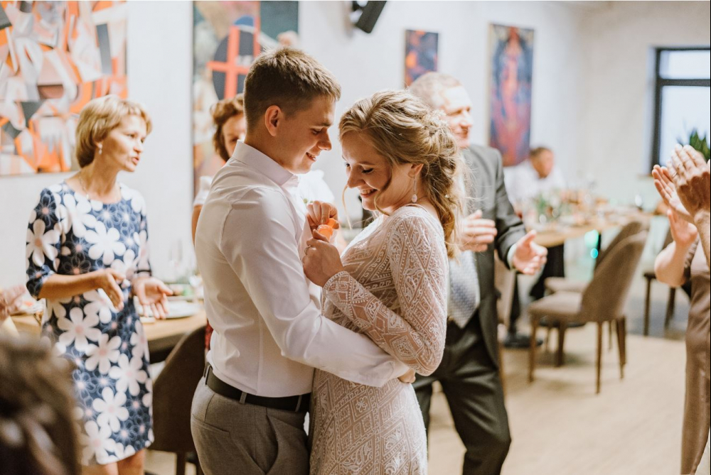 Камерная свадьба, свадебный ужин