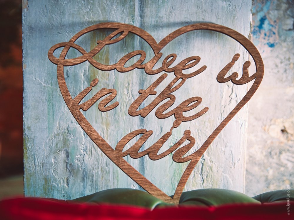 Love is in the Air.
«Гранатовая свадьба» в Loft Designe.