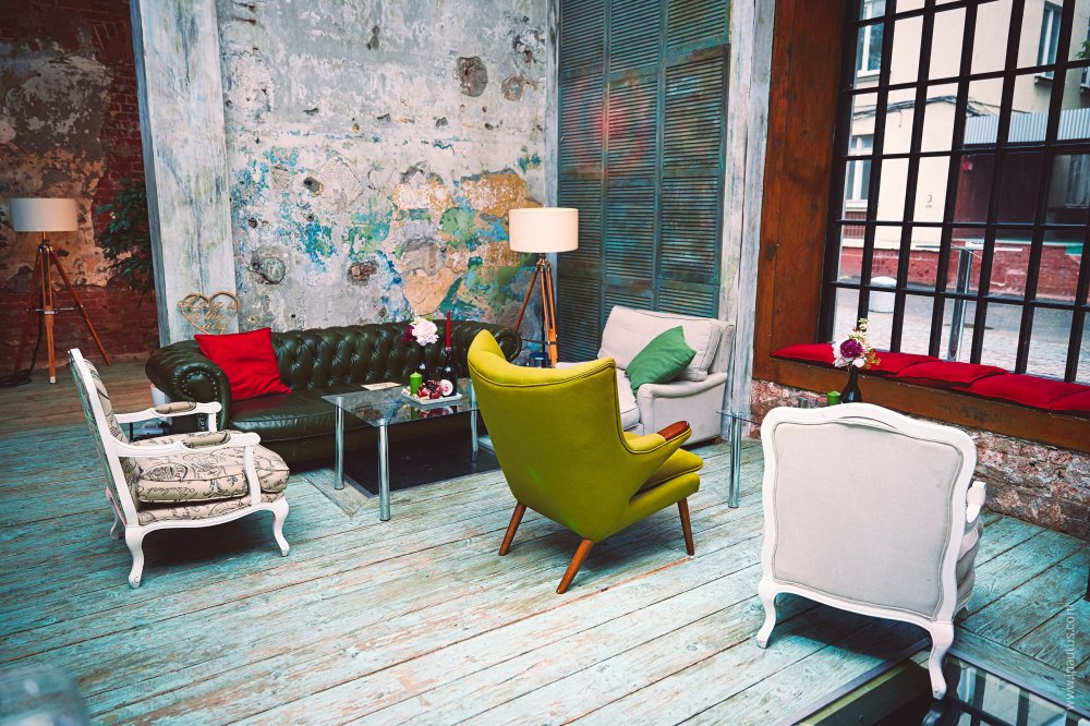 «Гранатовая свадьба» в Loft Designe.
