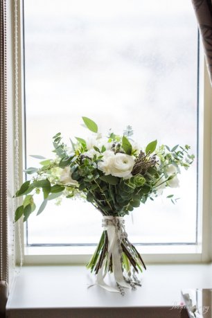 Пышный букет невесты