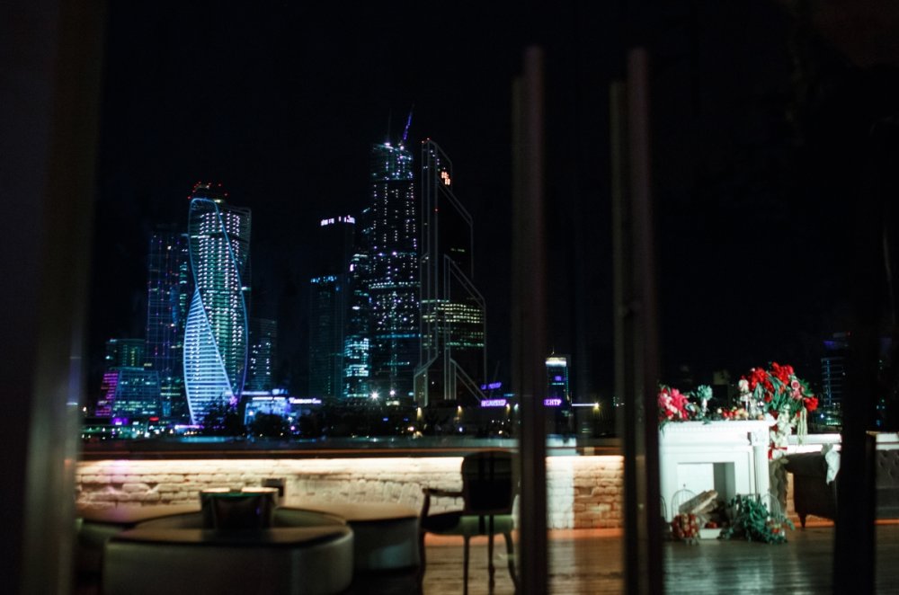 Свадьба на крыше в Москве