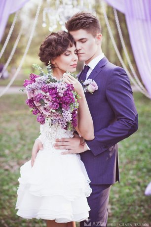 Свадебная церемония в европейском стиле