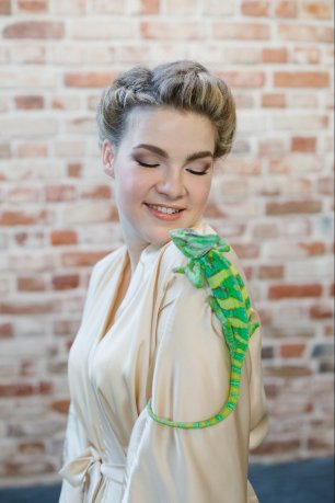 Невеста с хамелеоном