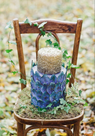 торт с 3D-декором, организатор SPECIAL WEDDING