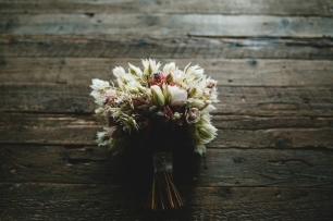 Нежный свадебный букет