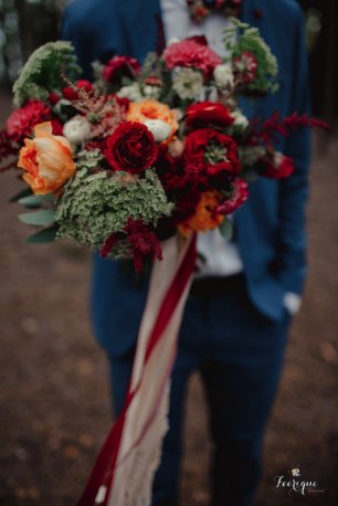 свадебный букет