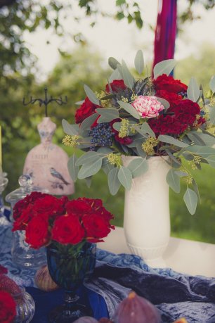 Яркие цветы