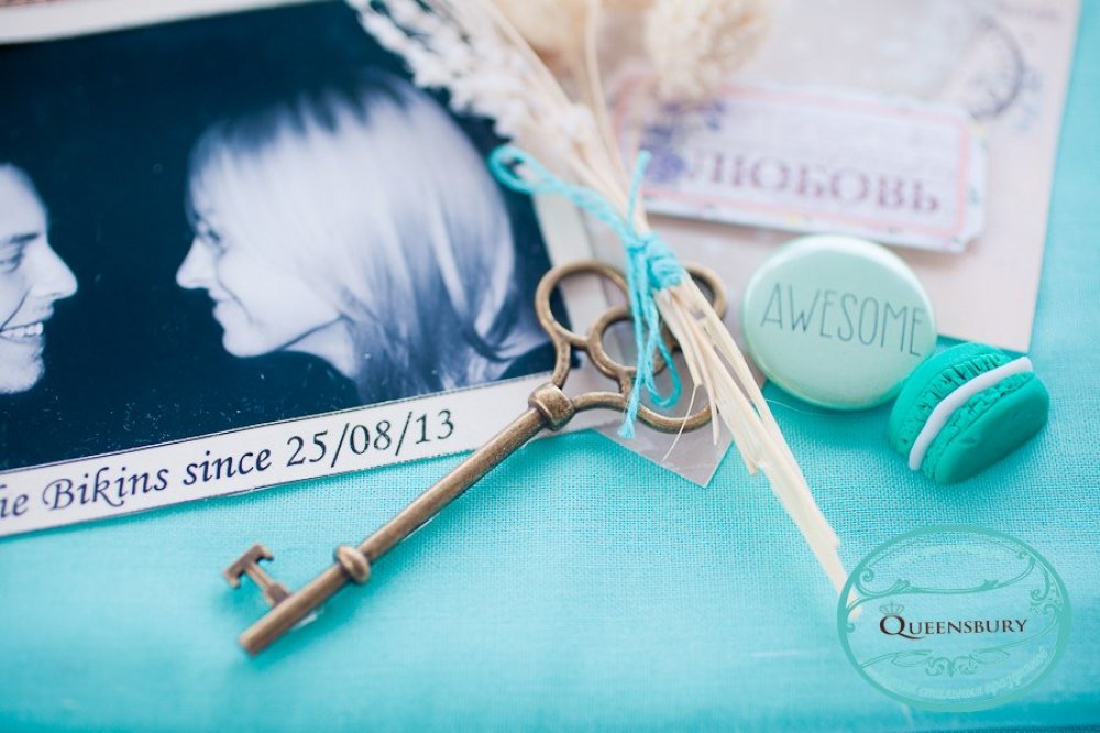 Альбом для пожеланий в стилистике свадьбы для VERY MINT wedding #queensbury-decor, #queensburywedding #bookofwishes 