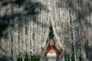 Необычная свадебная арка