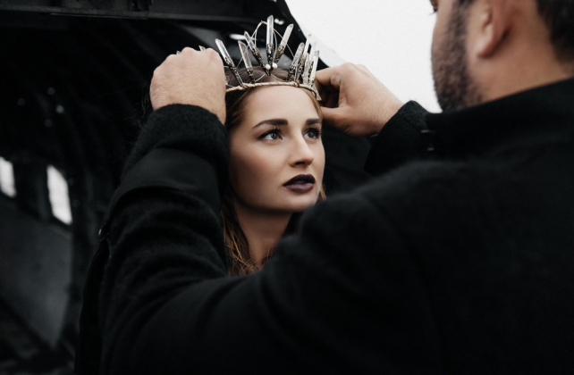 темные губы невесты, организатор CELEBRATE IT!