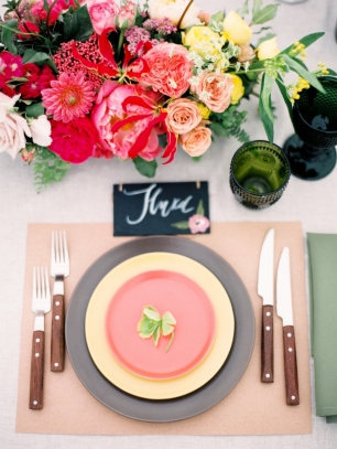 Сервировка, градиент