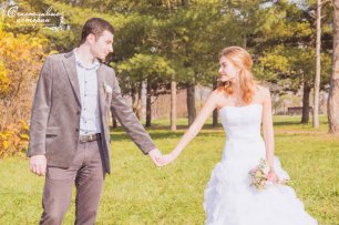 Фотосессия на лесной поляне