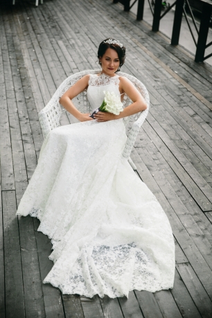 Шикарное платье невесты