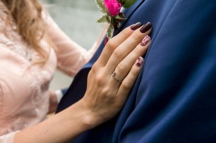 Маникюр в стиле свадьбы