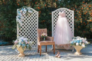 Оформление свадебного утра невесты