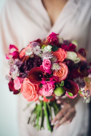 Букет невесты для осенней свадьбы