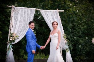 Милая свадебная церемония