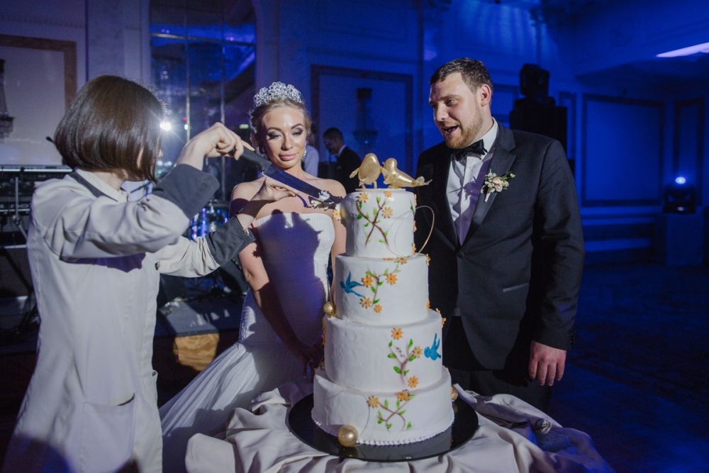 Свадьба Ольги и Андрея "Райский сад" в отеле Four Seasons Lion Palace Saint-Petersburg