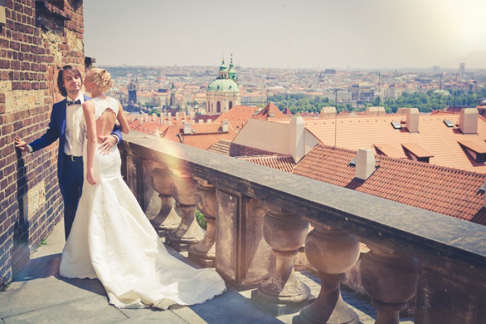 Свадьба в Чехии с HoneyWedding. Ольга и Алексей. Прага, июнь 2013, фото Роман Лутков