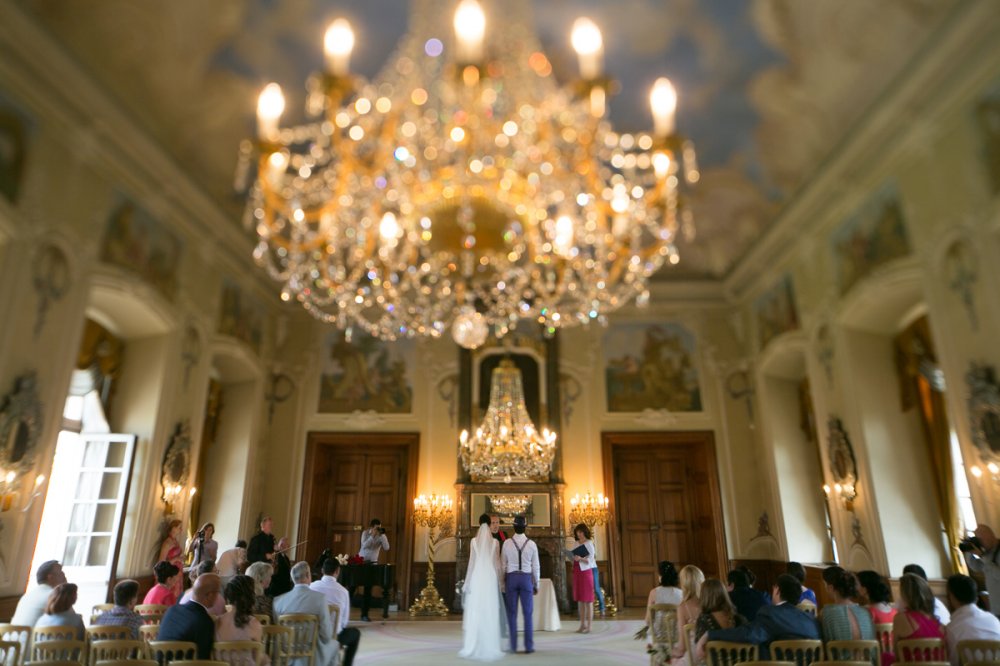 Официальная свадебная церемония в замке Добриж. Фото Игорь Павлов