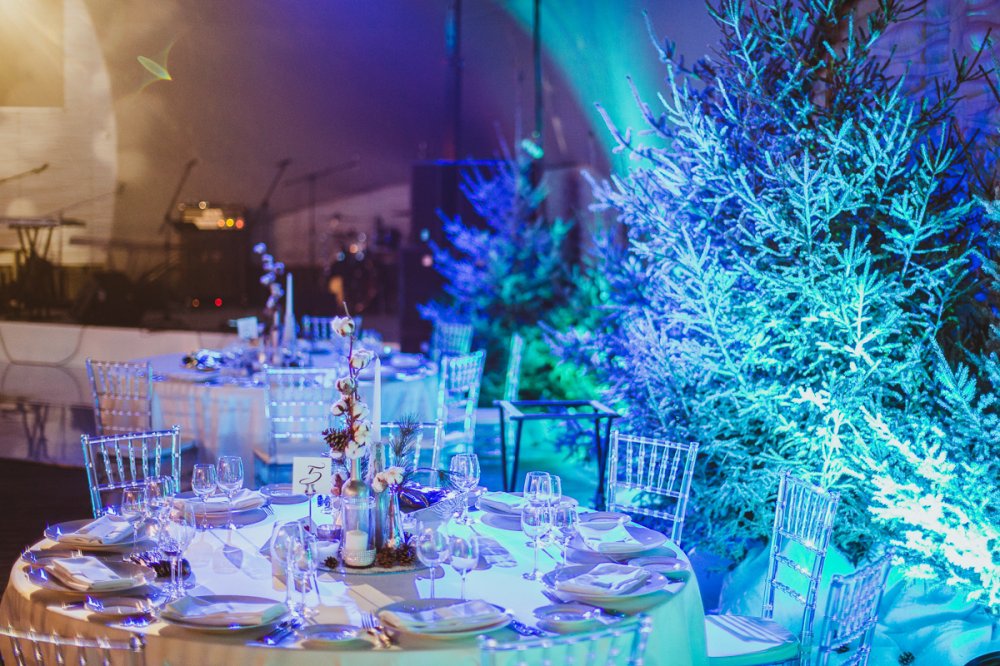 Зимняя свадьба в Москве. PM Loft Hall