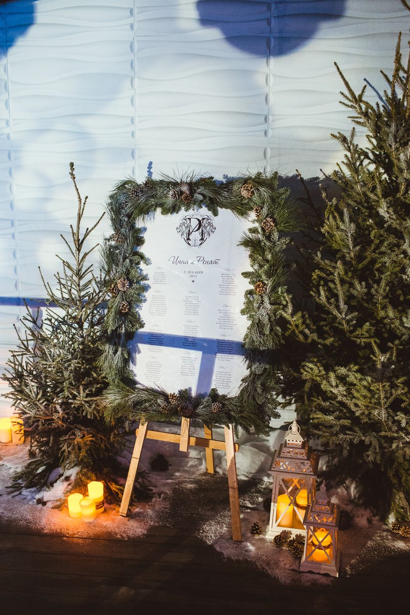 Зимняя свадьба в Москве. PM Loft Hall