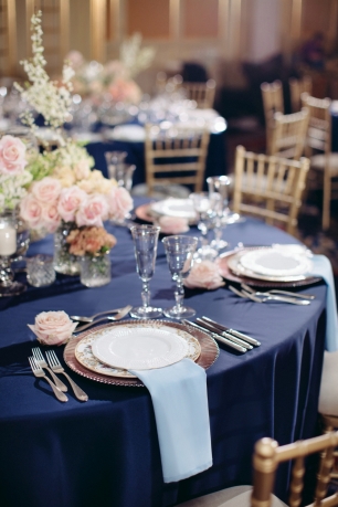 Сервировка свадебного стола в The Ritz Carlton Moscow