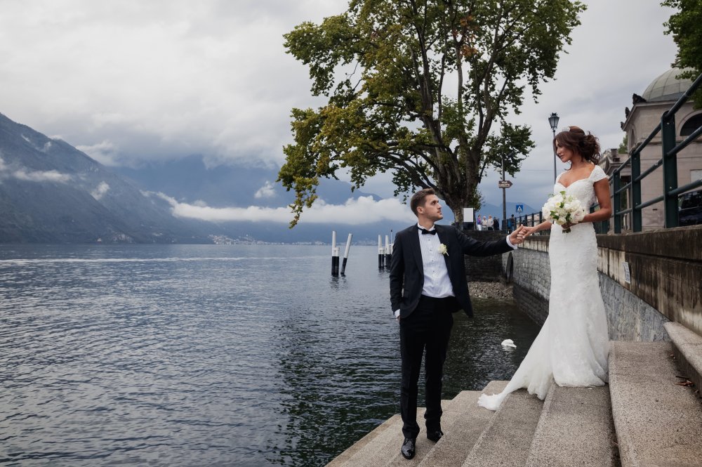 Свадьба на озере Комо, Италия